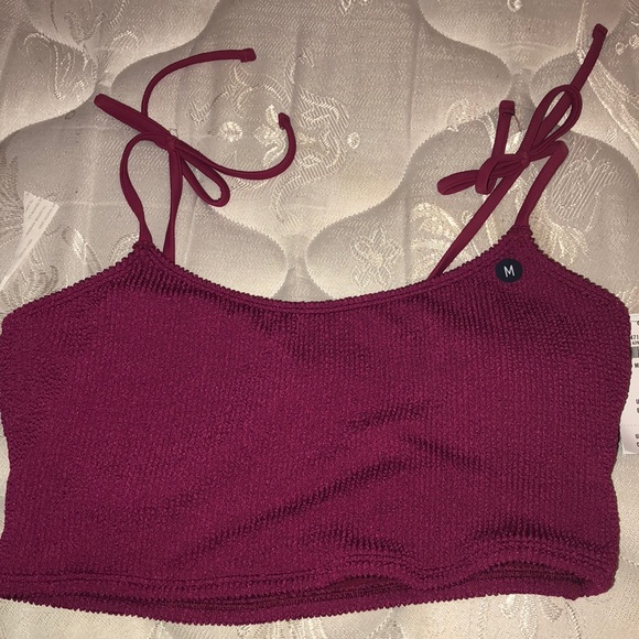 Hollister tie crop tank w/ cheeky underwear bikini - Picture 3 of 5